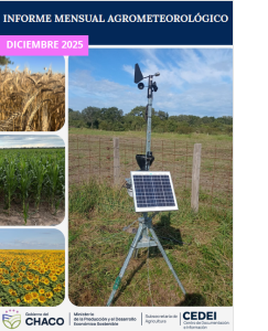 Boletín Agrometeorológico Diciembre 2025