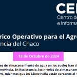 Balance hidrico Operativo para el agro (BHOA) 13/10