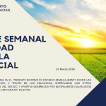 REPORTE SEMANAL ACTIVIDAD AGRÍCOLA PROVINICIAL 25-03-2024