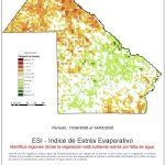 ESI – Indice de Estrés Evaporativo Período:17/04/2026 a 14/05/2026