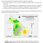 Anomalías de Humedad del Suelo del 01 al 10 de Diciembre 2025