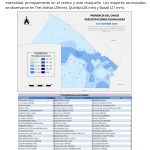 Precipitaciones acumuladas del 6 de octubre 2025