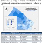 Precipitaciones al 12 de diciembre 2025