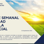 REPORTE SEMANAL ACTIVIDAD AGRÍCOLA PROVINICIAL 02-09-2024