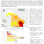 Estado actual de la sequia periodo 26/01/25 a 25/04/25
