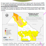 Estado actual de la sequia periodo 21/11/24 a 20/02/25